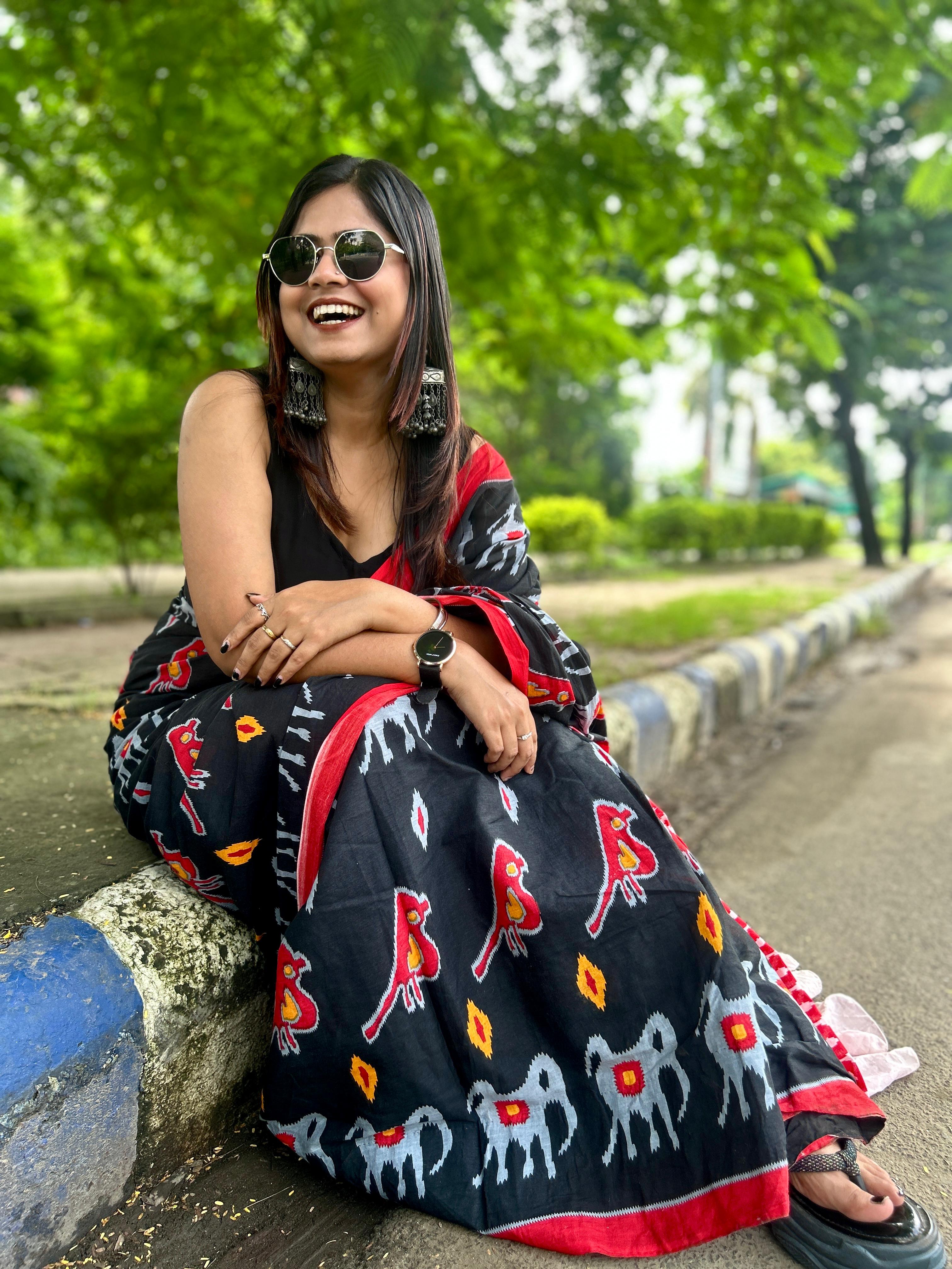 Wild Whisper Mul Mul Saree