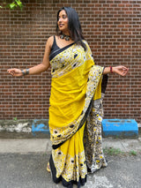Zahra Mul Mul Saree