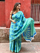 Jalvritt Mul Mul Saree
