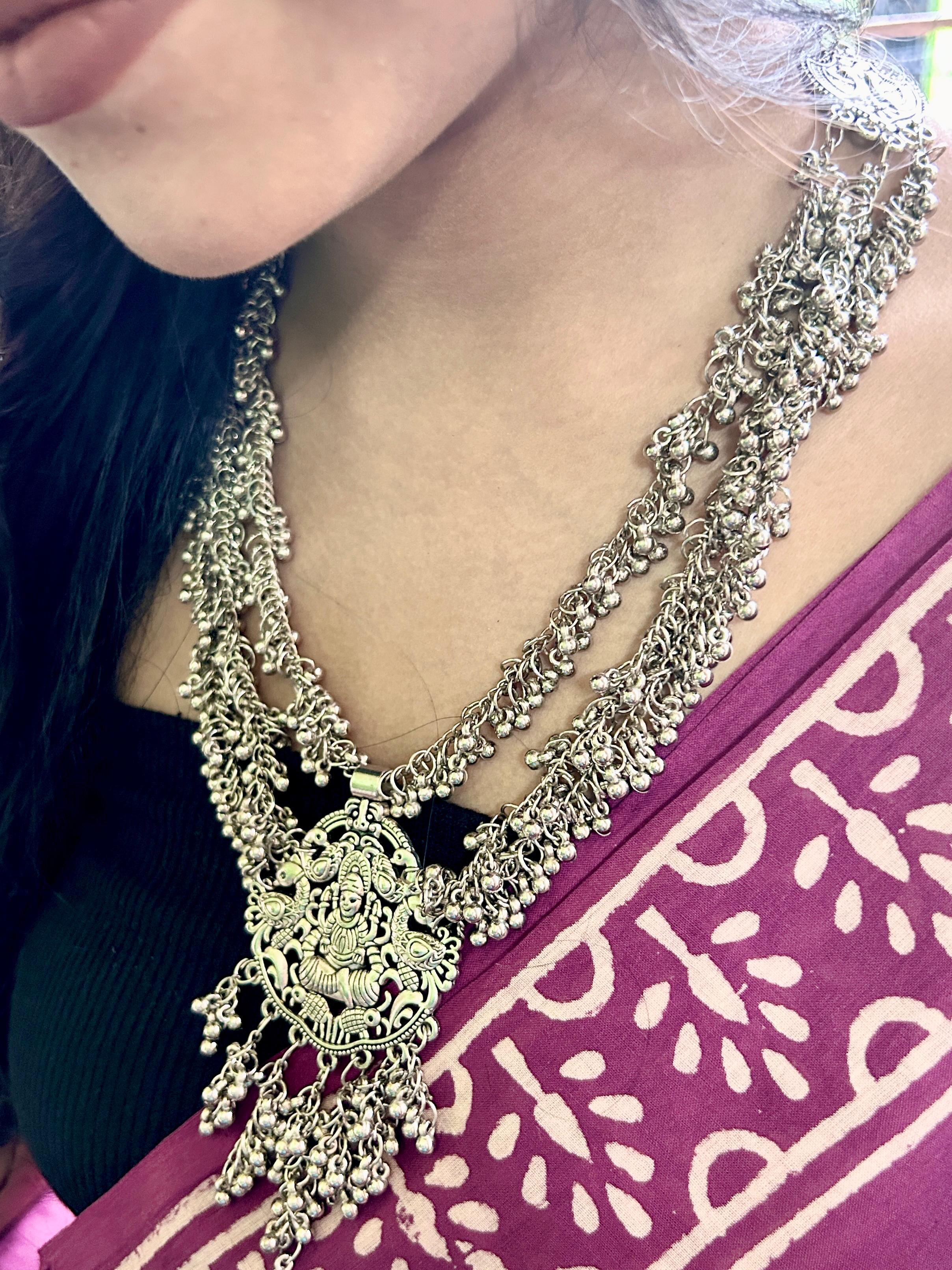 Devi Noir Statement Necklace