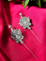 Oxidised Durga Ear Cuffs