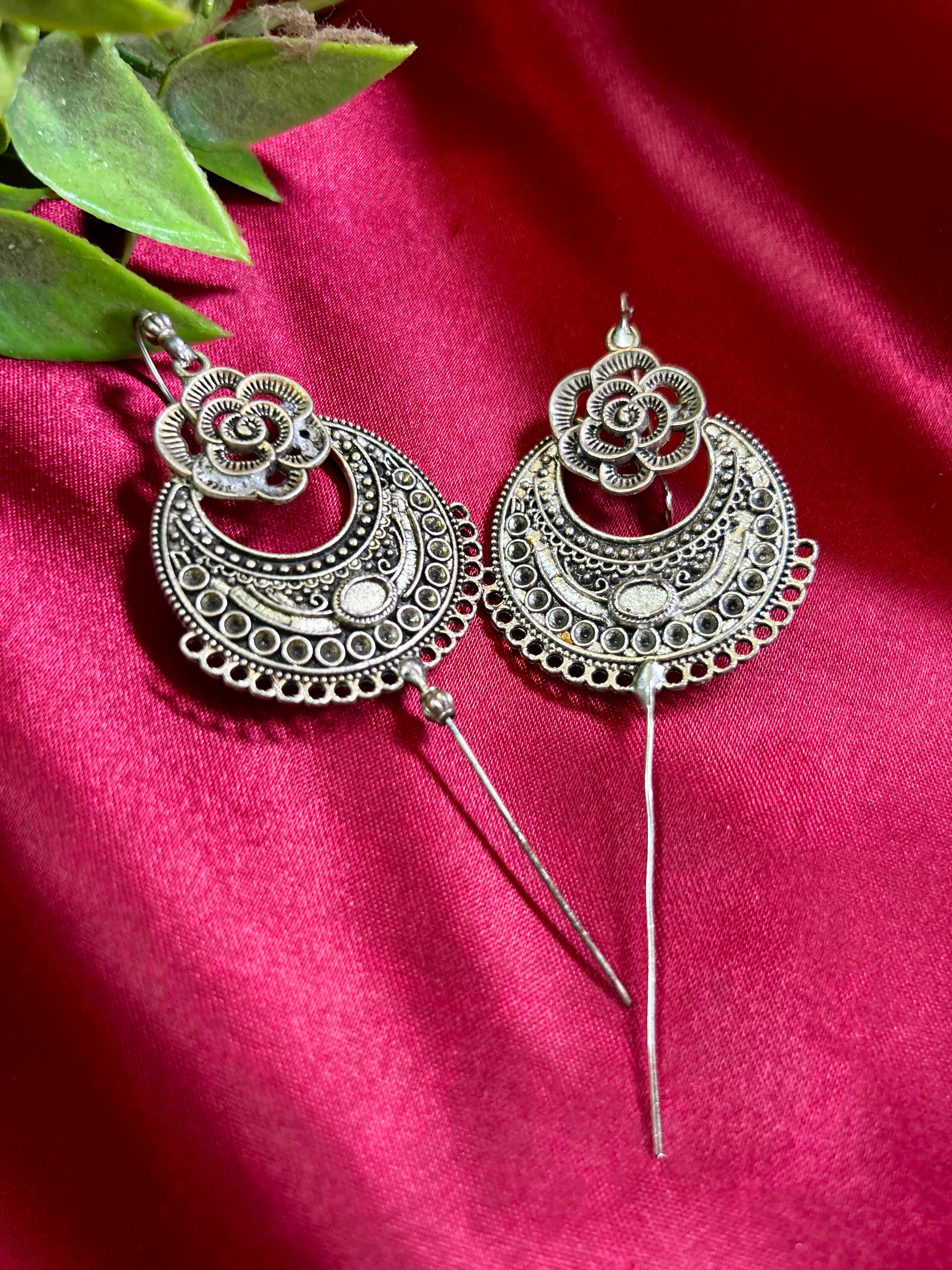 Chandika Oxidised Ear Cuff
