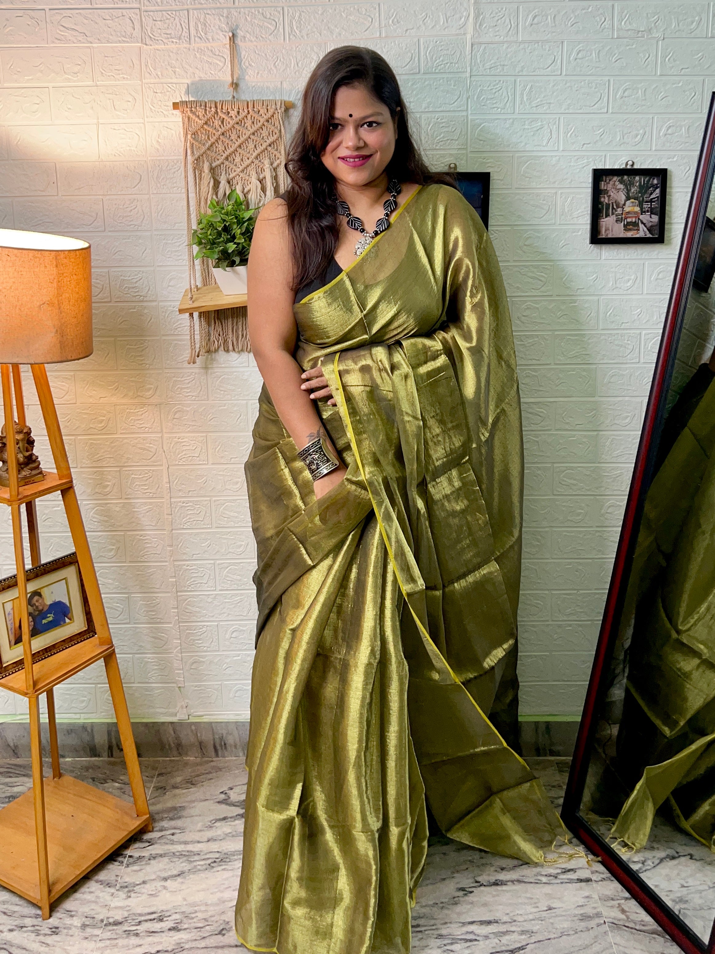 Aranya Cotton Tissue Saree