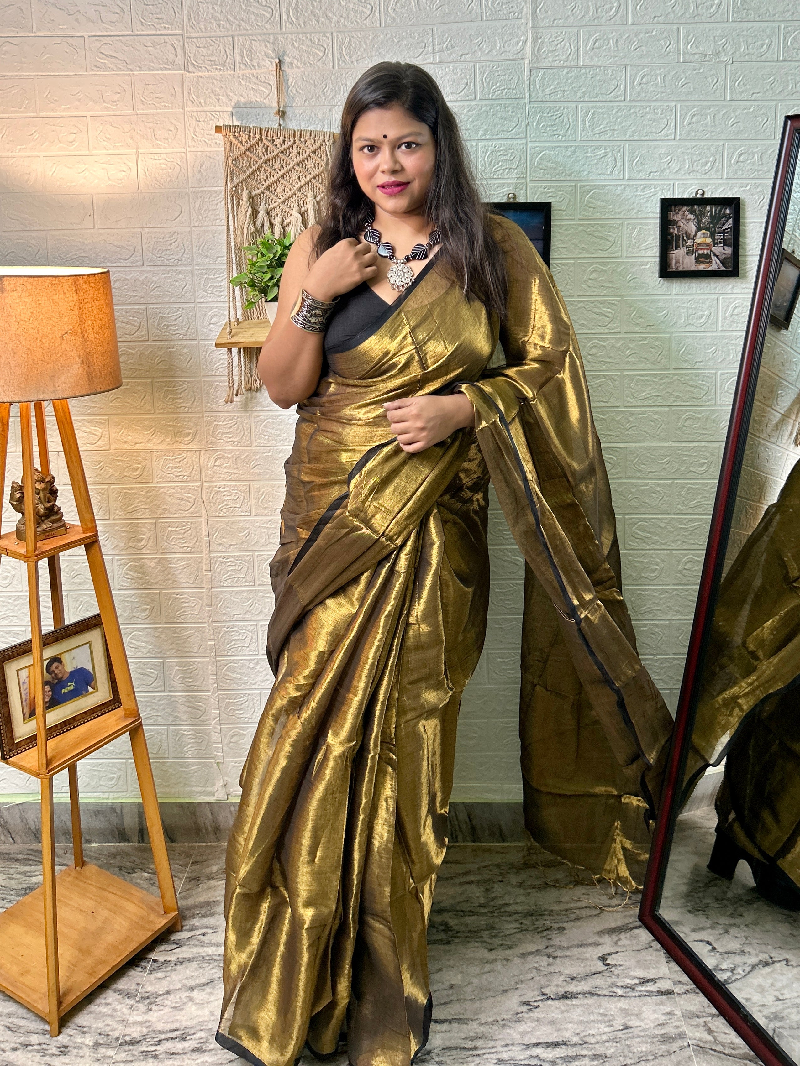 Kanaka Cotton Tissue Saree