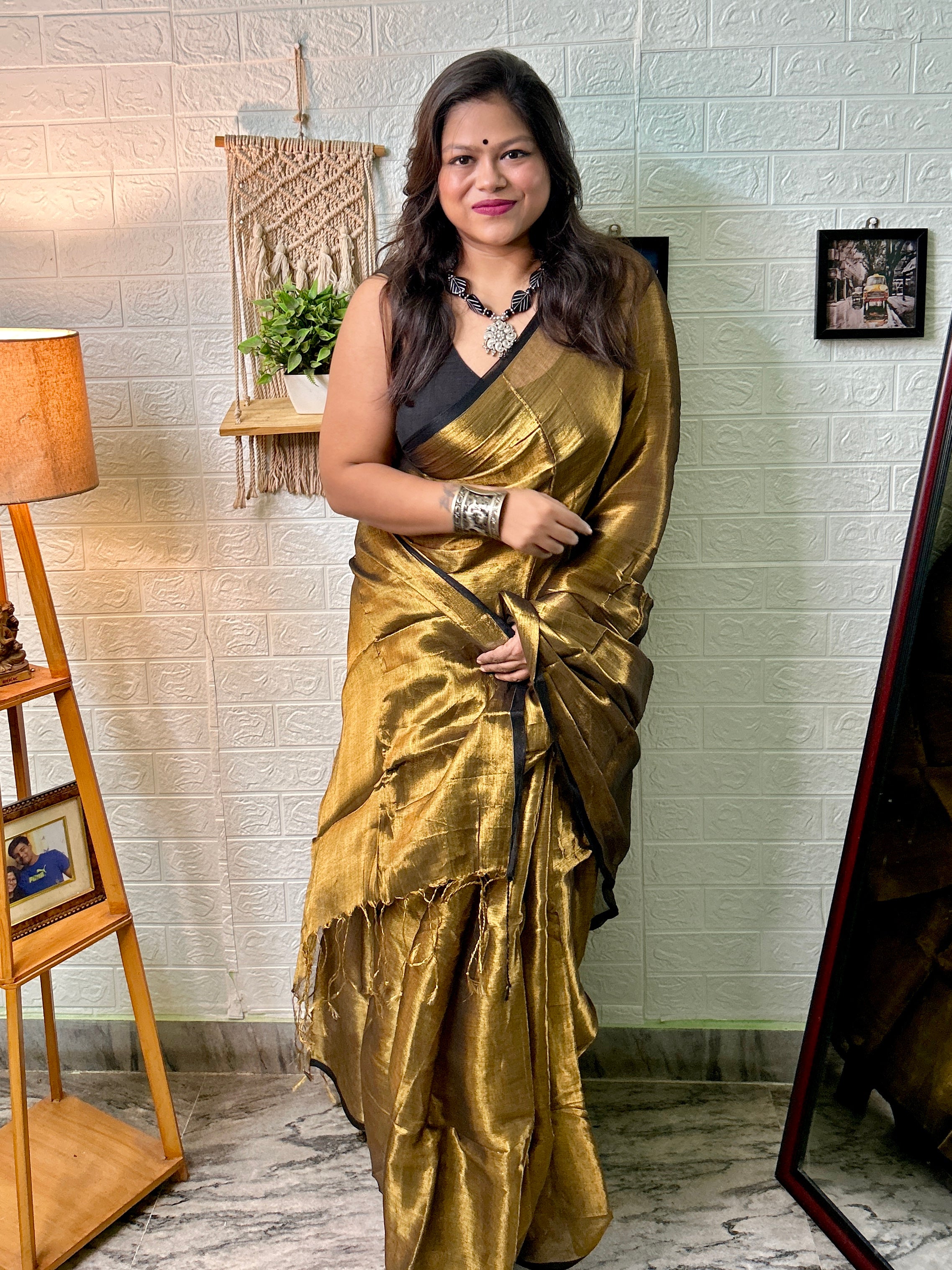 Kanaka Cotton Tissue Saree