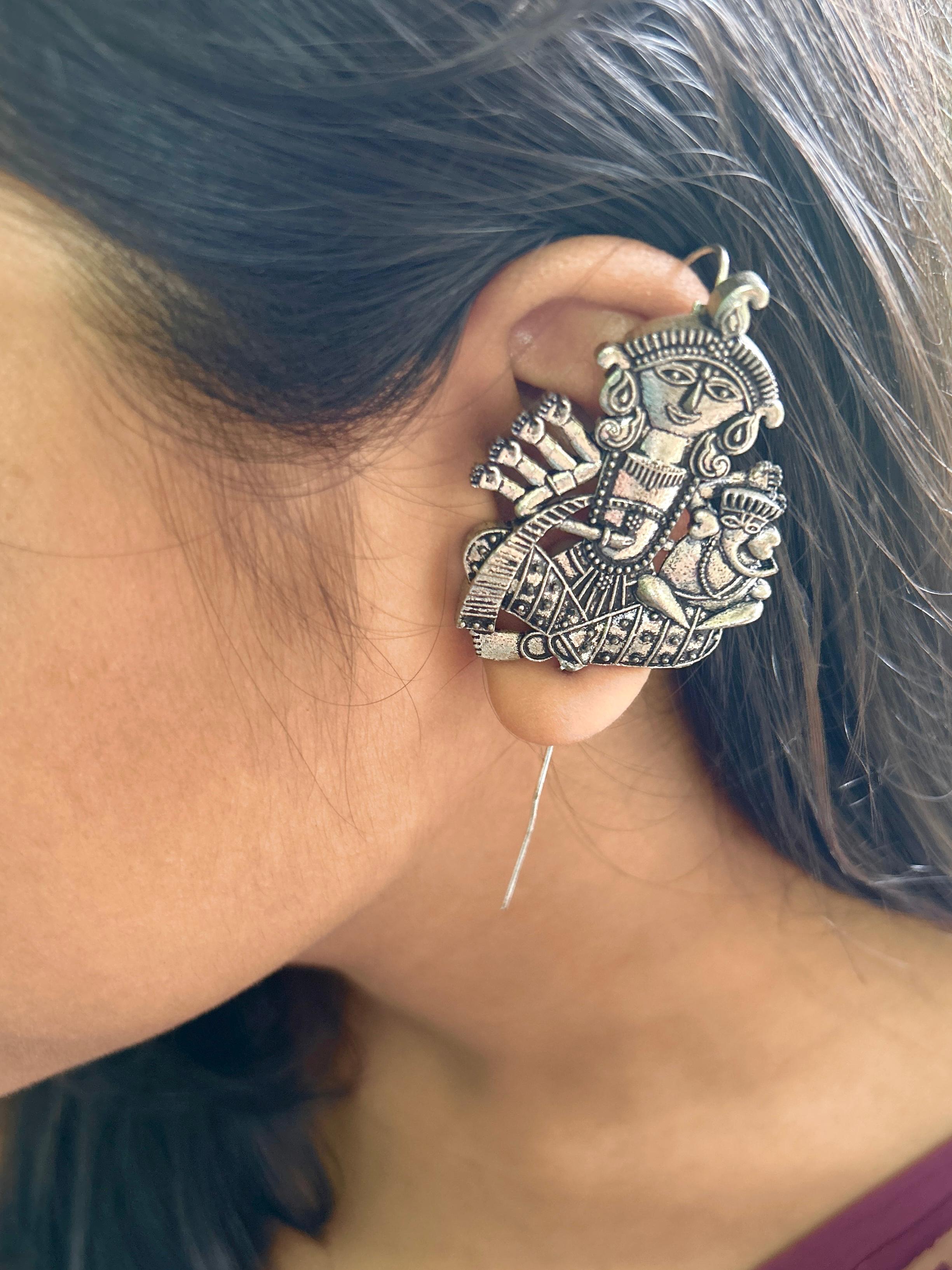 Bhavani Oxidised Ear Cuff