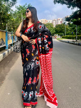 Wild Whisper Mul Mul Saree