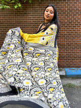 Zahra Mul Mul Saree