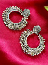 Divya Circle Statement Earrings
