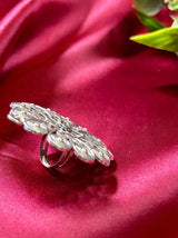 Bloom Royale Oxidised Finger Ring