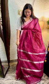 Gulabi Tara Saree