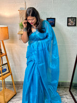 Akashika Cotton Tissue Saree