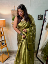Aranya Cotton Tissue Saree