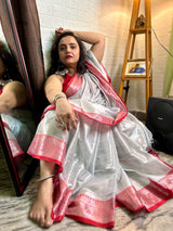 Devi Cotton Tissue Saree