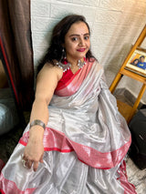 Devi Cotton Tissue Saree